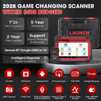 LAUNCH X431 CRP919E BT Car Diagnostic Tools CAN FD DOIP ALL Systems ECU Coding Bi-directional 35 Resets DBScar VII Auto Scanner