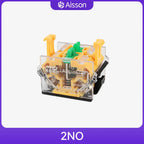 LA38-11D with Light Push Button Switch NO NC Momentary Latching DC 12V 24V AC 220V 380V LED Indicators
