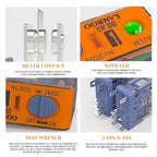 LANBOO J13A 12A/8A 12VDC/24VDC/220VAC Micro Voltage Plug-in Universal Intermediate Relay 5Pin/8Pin Base Sold Separately