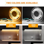 LED COB Light Strip Touch Dimmer Flexible Diode Tape 5V USB Linear Indoor Lighting Lamp Room DIY TV Mirror Backlight Wall Decor
