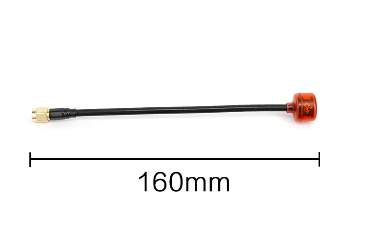 Rush Cherry FPV 5.8G Antenna LHCP RHCP SMA MMCX UFL long range Racing Antenna Connector Adapter For RC FPV Racing Drone