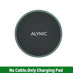 Wireless Charger For iPhone 17 16 15 14 13 Pro Max Induction Fast Charging Pad Dock Station For Samsung S25 S24 Xiaomi Huawei