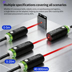 ZHICAN E3FA M18 Cylindrical Photoelectric Sensor Long Range Diffuse Reflective Through Beam Retro Reflective NPN PNP