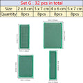 Universal PCB Circuit Protoboard Double Sided Breadboard 2x8 3x7 4x6 5x7 7x9CM Stripboard Prototyping Board DIY Electronic Kit