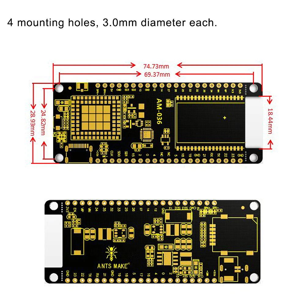 TTGO T-Call V1.4 ESP32 WiFi Bluetooth SIM800L Module Development Board with SIM Card Slot GSM GPRS Antenna IoT Wireless
