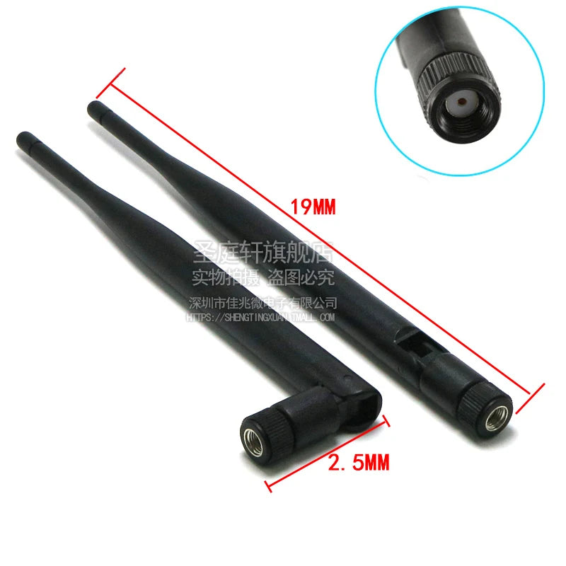 1PCS 2.4GHz 6dBi/3dbi WIFI Aerial 2.4G Antenna RP-SMA Bluetooth Male Female Wireless Router Connector WLAN/WiMAX/MIMO