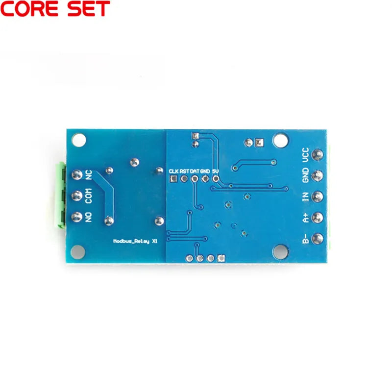 Modbus RTU Relay Module 1 2 4 Channel 7-24V RS485 TTL UART Output 12V Input 485 Communication TTL Pin Modbus-Rtu Anti-reverse
