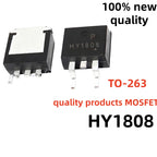 10pcs HY1607 HY1808 HY3506 HY3704 TO-263 HY1807 HY3007 HY1408 HY1920 HY3306 HY1606 MOSFET Transistor