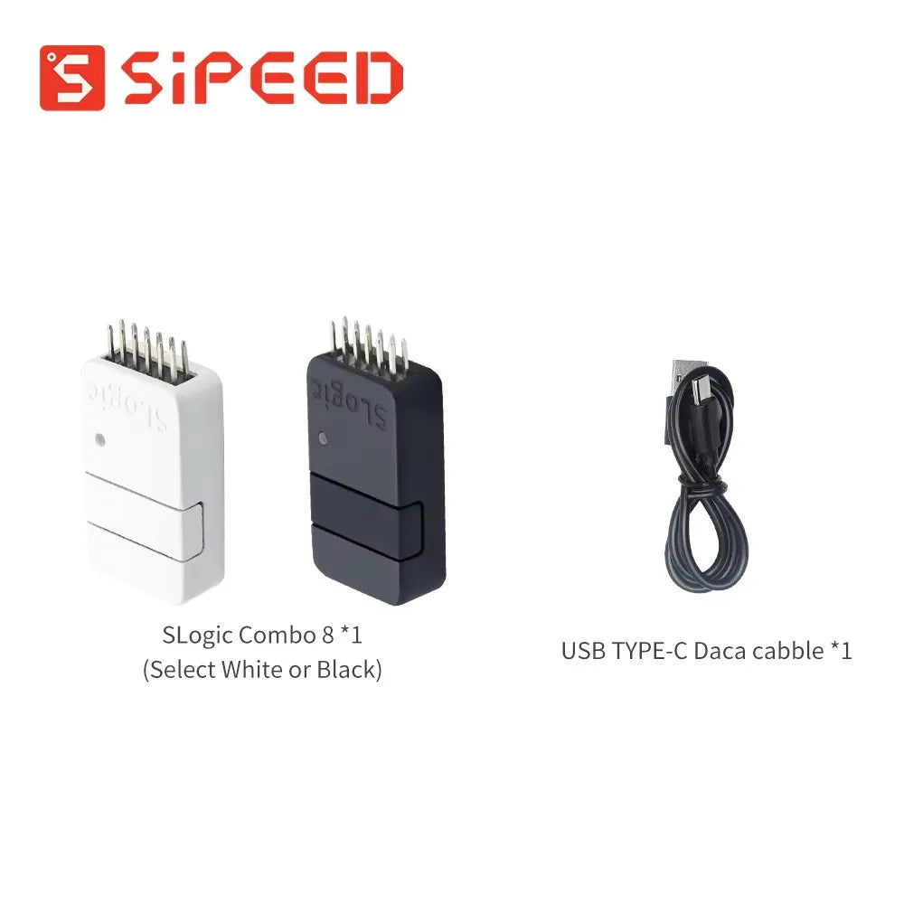 Sipeed SLogic Combo 8 Slogic Analyzer DAPLink CKLink Debugger Tool With White/Black Choose