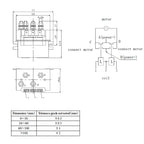 Winch Solenoid Relay 12V 200A DC 2 Phase Magnetic Intermittently Contactor 12/24/36/48/60VDC TK200-2Z