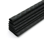 Black Non-Slip Heat Shrink Tube ID15 18 20 22 25 28 30 35 40 45 50mm for Fishing Rod Grip DIY Heat Shrink Wrapping Shrink Tubing