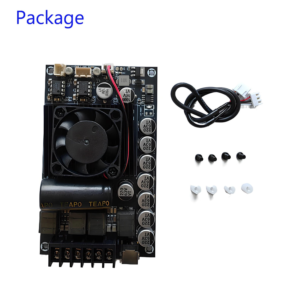 TPA3255 600W High-Power Amplifier Board 300W X 2 High-power HIFI Digita Low Noise AMP 2.0 Ch Class D