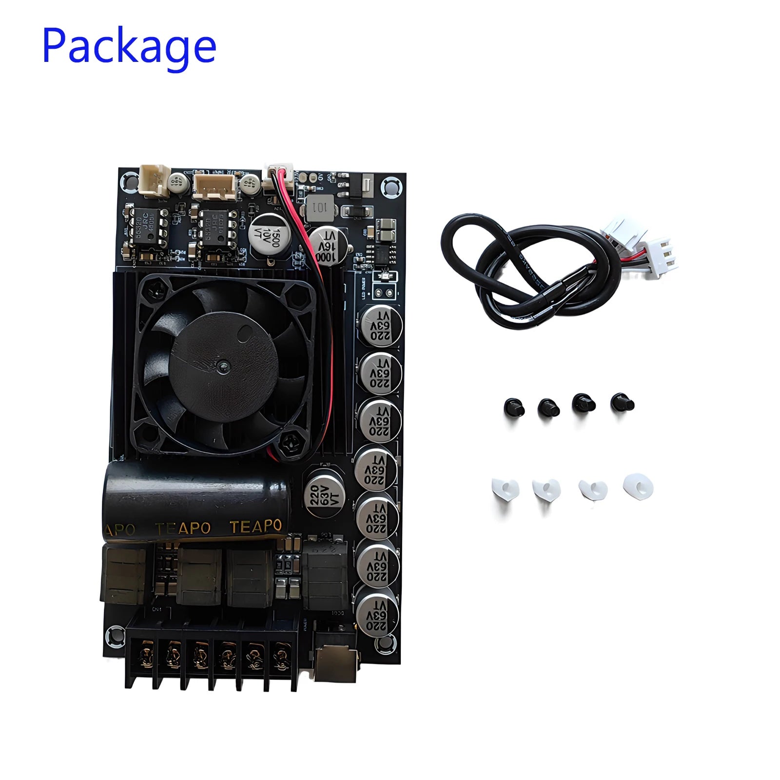 TPA3255 600W High-Power Amplifier Board 300W X 2 High-power HIFI Digita Low Noise AMP 2.0 Ch Class D