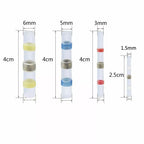 10-200pcs Welding Ring Heat Shrink Tube Terminal Waterproof Electrical Connection Solder Seal Wire Connectors Butt Splice
