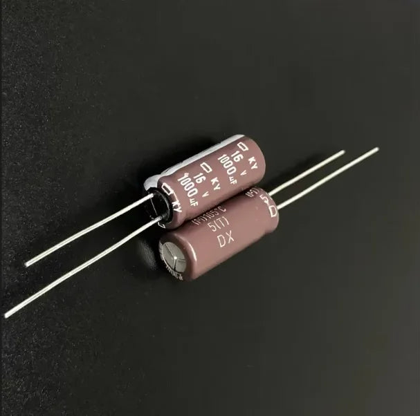 10pcs/100pcs 1000uF 16V NIPPON NCC 8x20mm KY Series Low ESR 16V1000uF motherbord Aluminum Electrolytic Capacitor