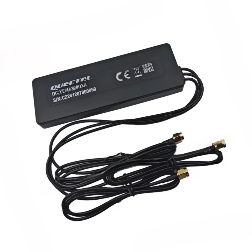 Quectel 4G WiFi GNSS 3 in 1 Combo External Antenna Signal Amplifier LTE 2.4G GPS Multi-band High Gain SMA Connector 1m Cable