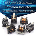 5PCS UU9.8 UF10.5 Common Mode Choke Inductor 5mH 10mH 15mH 20mH 25mH 30mH 40mH 50mH For Filter Pitch 7X8MM 10X13MM
