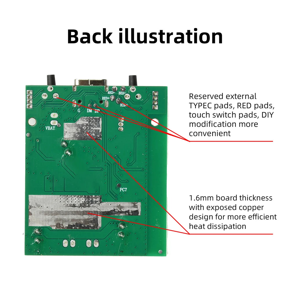 DC 5V/3.7V TWS Stereo Bluetooth Power Amplifier Board, 2×10W Dual-Channel Adjustable and Rechargeable Power Amplifier Board