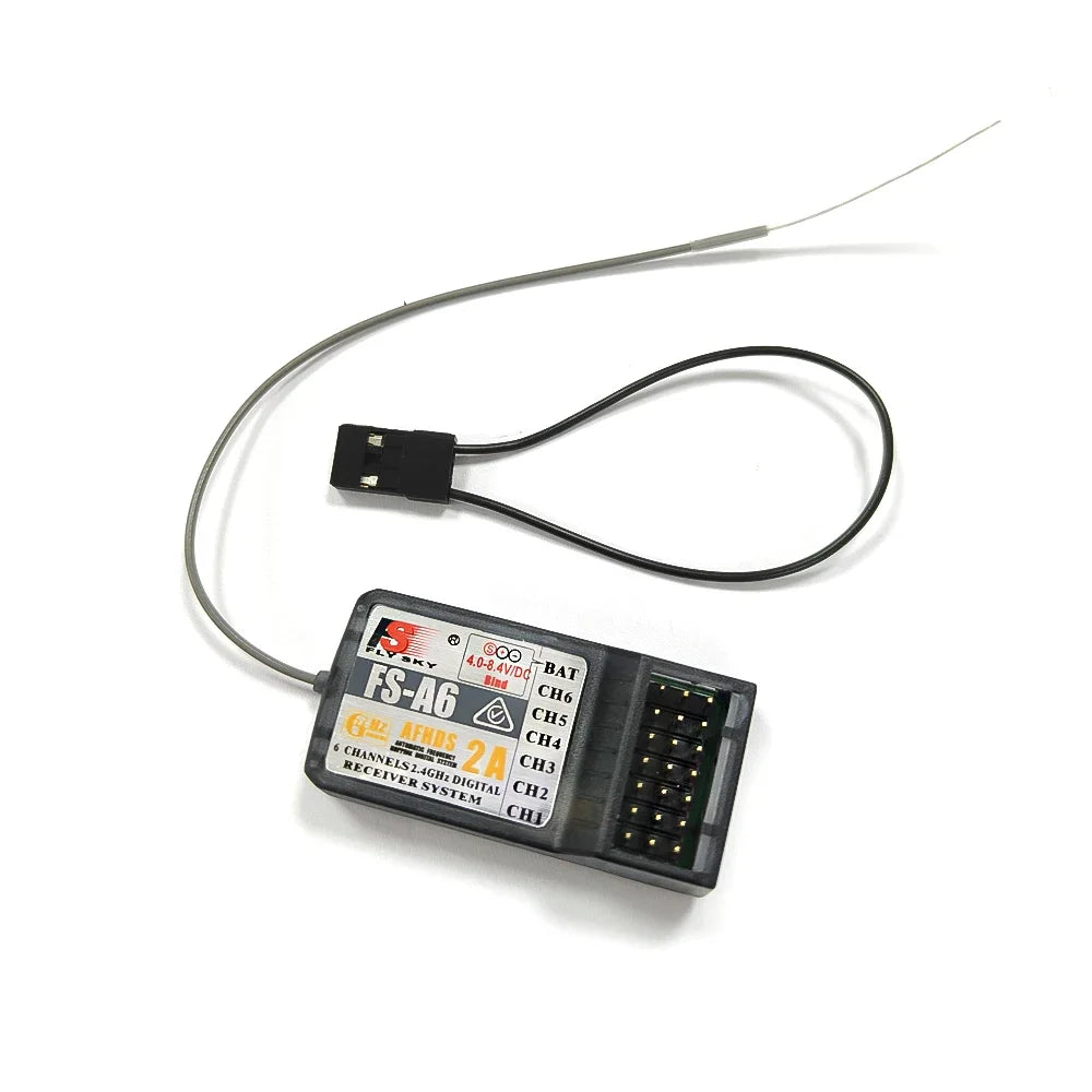 FlySky Receiver FS-iA10B FS-iA6B FS-iA6 FS-A8S A6 A3 FS-GR3E R6B X6B Compatible with FS-i6 I10 CT6B T6 TH9X Transmitter RC Parts