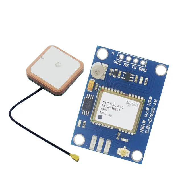 1PCS GY‑NEO‑6M/7M/8M GPS Positioning Module With Active Ceramic Antenna EEPROM Backup Battery For APM MWC Arduino STM32