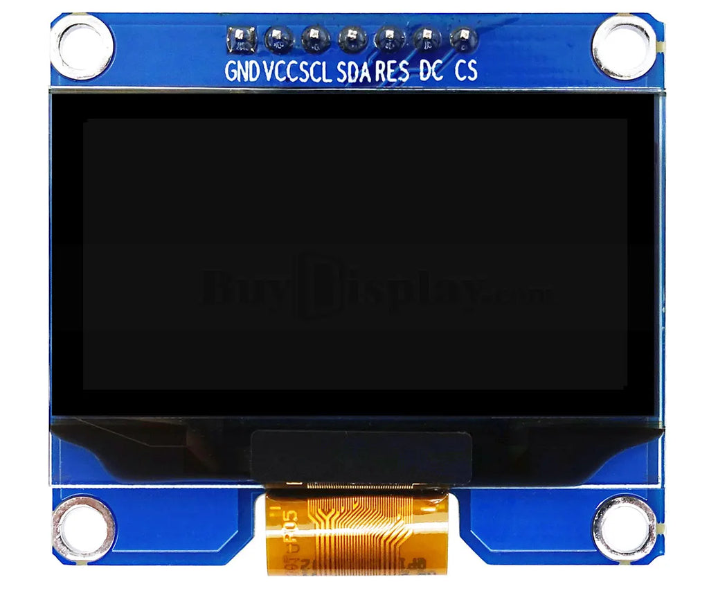 Serial SPI/I2C 1.54" inch White/Yellow/Blue Color OLED Display 128x64 Compatible With Arduino/Raspberry Pi
