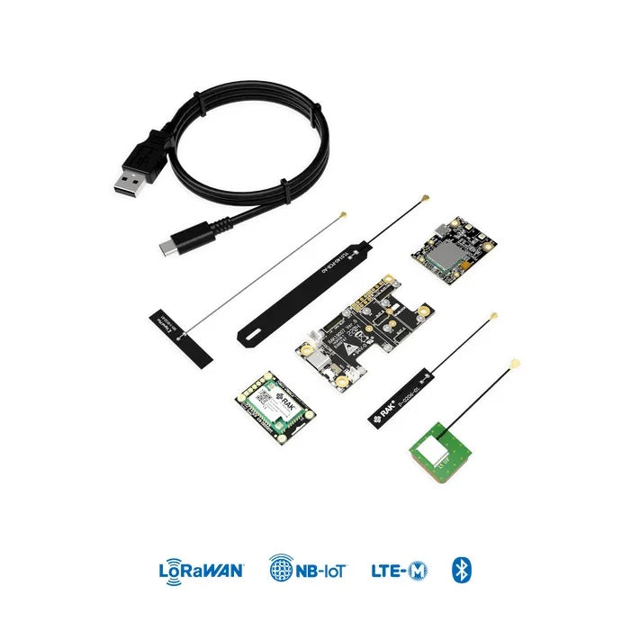 LinkONE  LTE-M NB-LoT LoRaWAN Device Based On NRF52840  SX1262 And BG77 Arduino IDE Compatible RAK10715