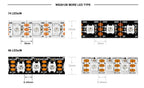 WS2812B Led Lights DC5V WS2812 RGB Led Strip Light Individually Addressable Smart Pixels Magic Light Black White PCB IP30 65 67