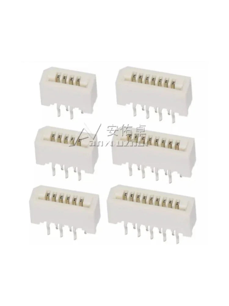 10pcs FPC FFC 1mm 1.0mm 4 5 6 7 8 9 10 11 12 13 14 15 16 17 18 20 22 24 25 26 28 30 Pin Straight Cable Connector for Electronics