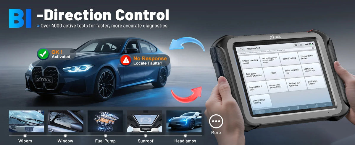 XTOOL D9S PRO D9SPRO Car Diagnostic Tool Bluetooth ECU Programming/Coding Automotive Scanner 45 Services CANFD DOIP FCA Topology