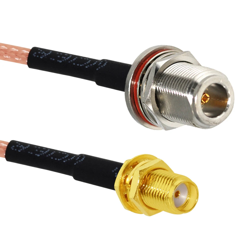 Wireless Antenna Extension Cable SMA Male Female RP To N Plug Jack With Nu Pigtail Adapter RG316 15cm NEW Wholesale