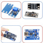 MT3608 Boost, Mini 5V-12V Boost, XL6009 Boost Buck, TP4056 Type-C Charger, Power Management Kit, Individual Purchase