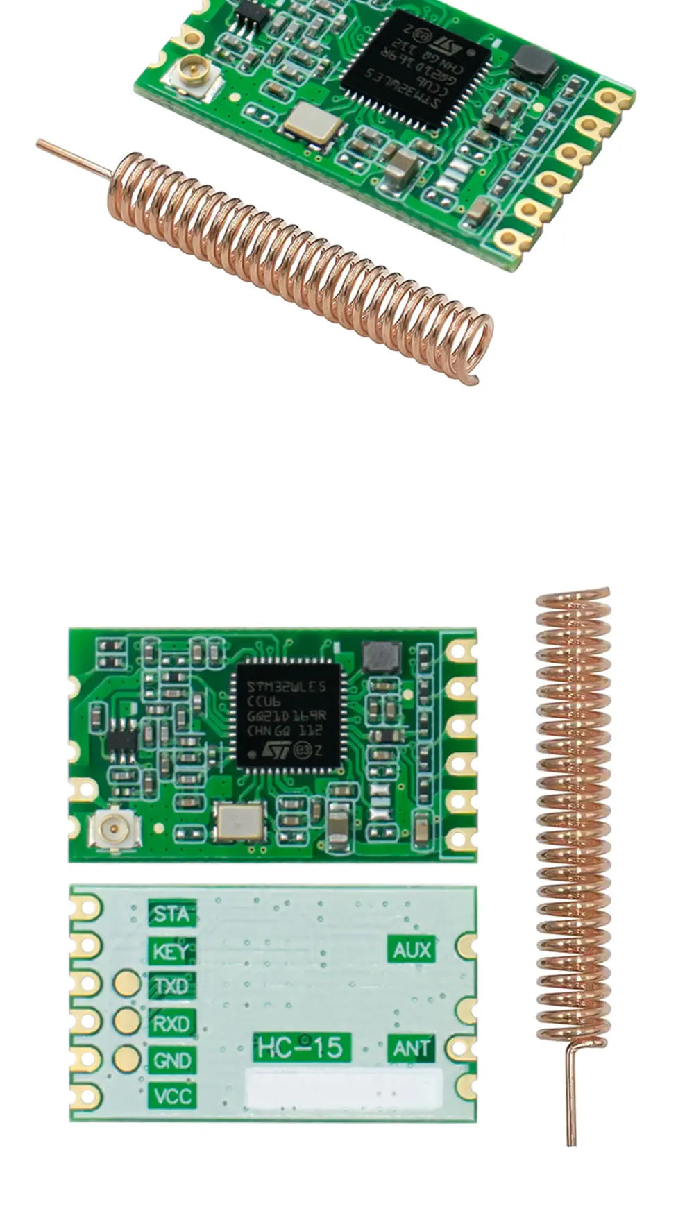 New HC-15 LORA wireless serial communication module for 433MHZ data transmission serial communication UART interface