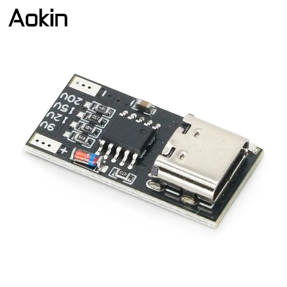 1/510PCS Fast Charge PD/QC/AFC Decoy Board 9V 12V 15V 20V PD Decoy module PD 2 3.0 DC Trigger Polling Detector Power Charge
