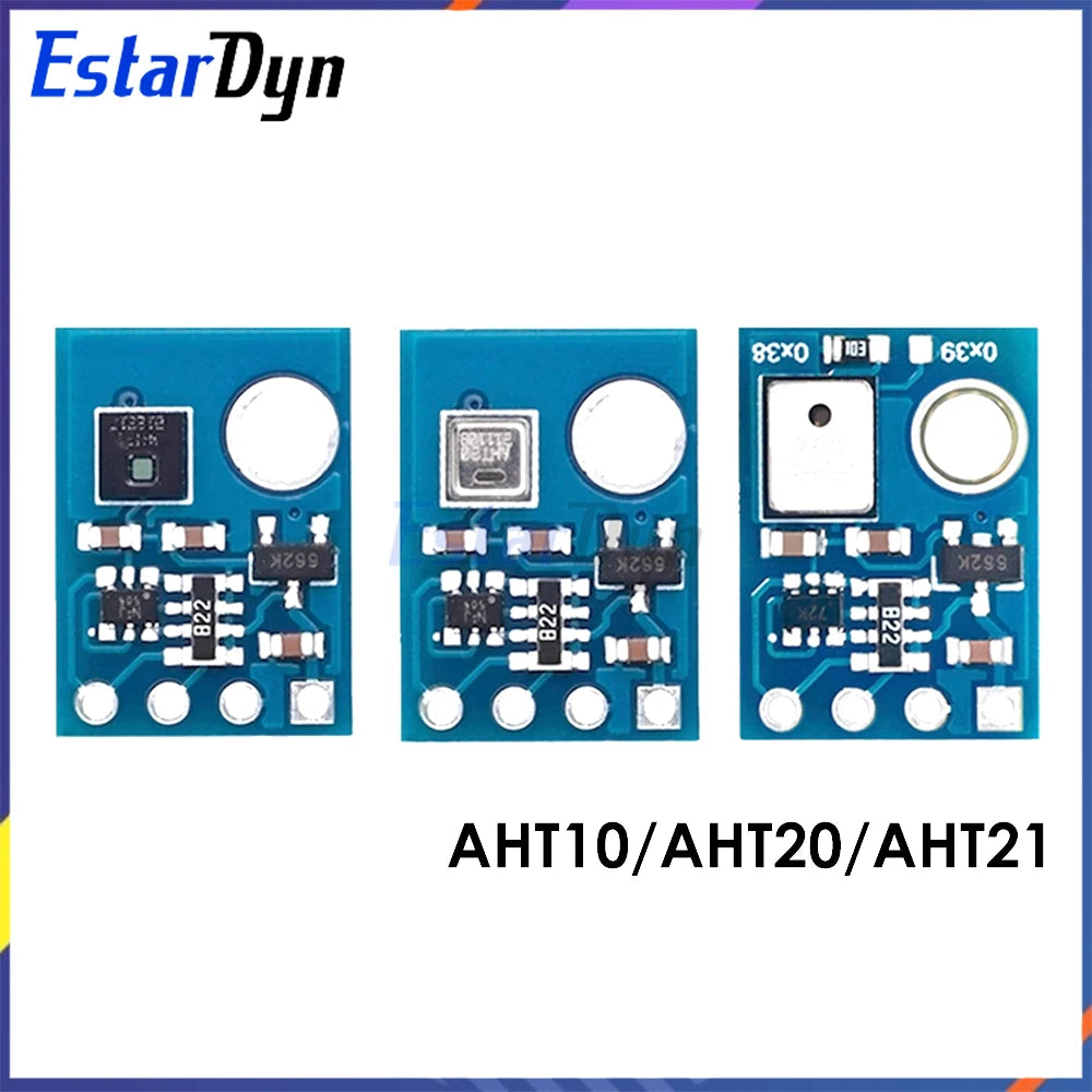 AHT10 AHT20 AHT21 High Precision Digital Temperature Humidity Sensor Measurement Module I2C Communication Replace DHT11 SHT20