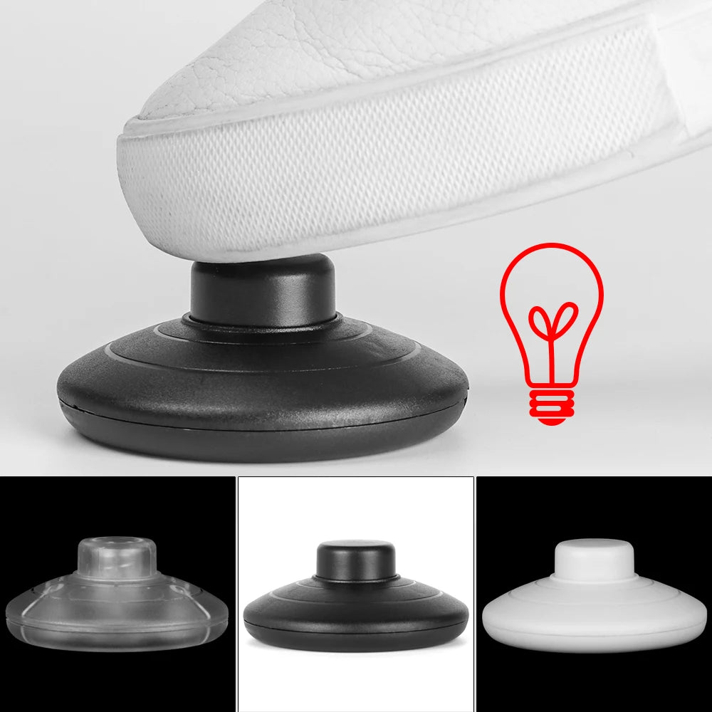 FootSwitch Lamps Pedal Switch Light On-off Control Foot Operated Button Home Convenient Useful Durable Fashion Design
