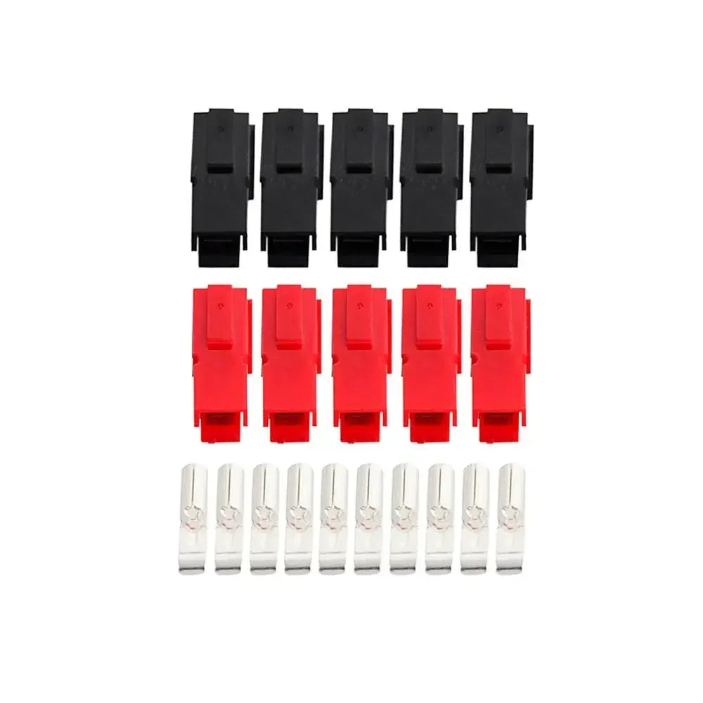 500/100/50/10 Pcs  Plug 30A Amp 600V Power Marine Connector Pole For  Powerpole Interlocking Plug Terminals