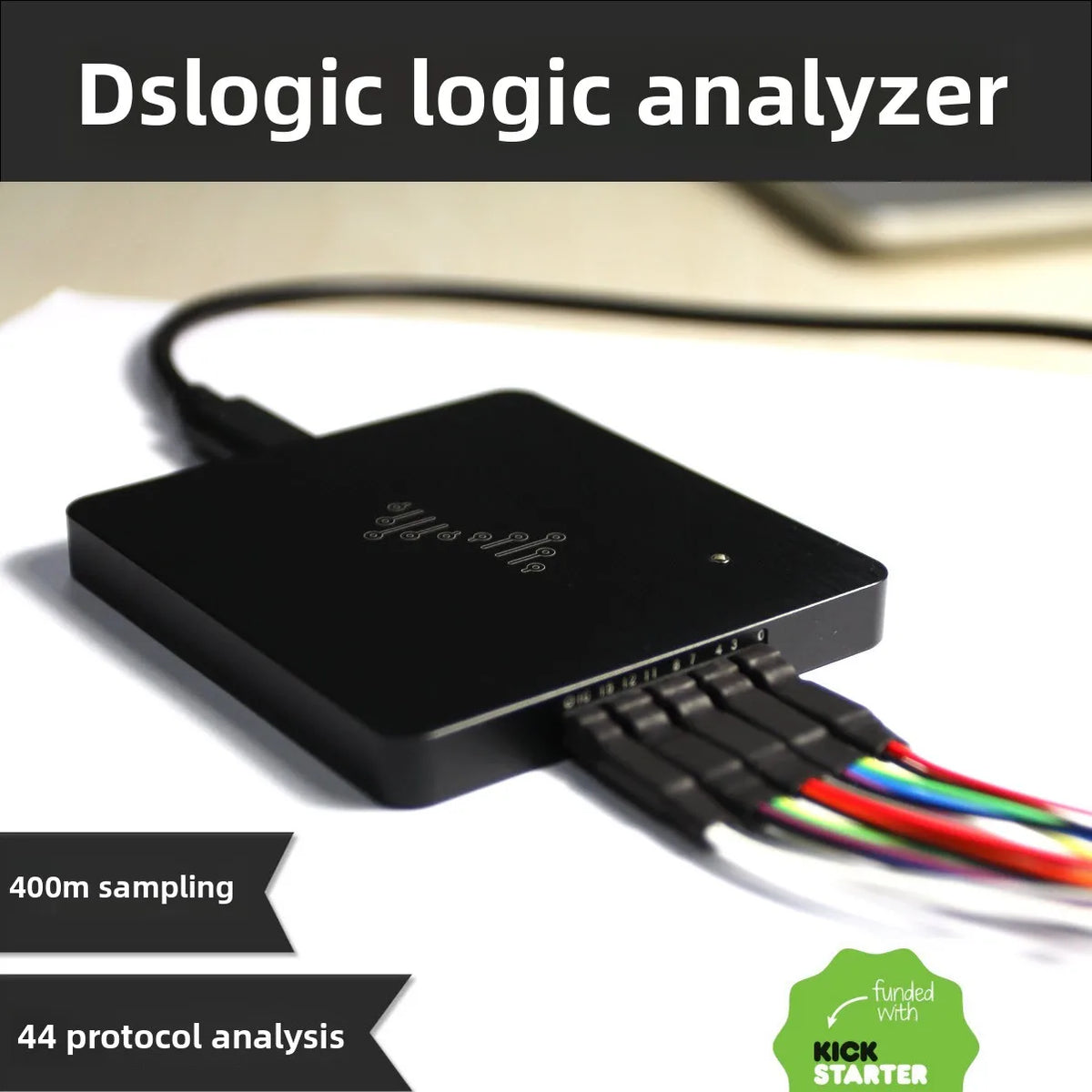 DSLogic Logic Analyzer 5x Saleae Bandwidth Up to 400M Sampling 16 Channels Debugging Assistant