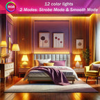 G9 LED Color Changing Light Bulb with Remote,Warm White/Cool White/RGB 12 Color Changing,Sync and Memory,Dimmable G9 LED Bulb