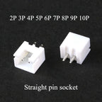 10Sets JST XH2.54 XH 2.54mm Wire Cable Connector Male Female Plug Socket 2/3/4/5/6/7/8/9/10Pin 2.54 Pitch 200MM/300MM 26AWG