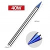 1pc Soldering Iron Tips Blue Pointed Welding Tips 30/40/60/80/100/150W External Heat Soldering Iron Lead-Free Station Solder
