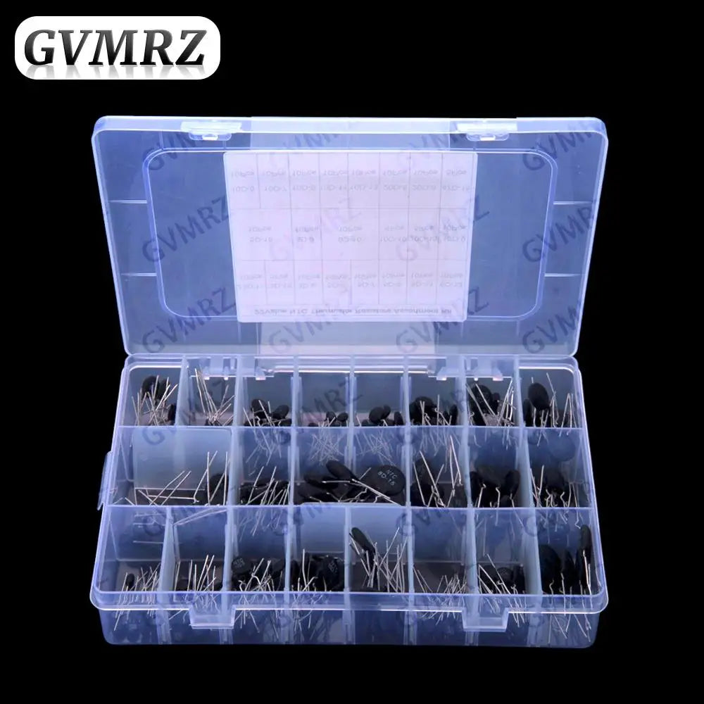 22Values 10D-5 10D-720D-9 NTC Thermistor Resistor Assortment kit 3D-15 3D-9 5D-5 5D-7 5D-9 8D-15 10D-15