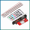 2X60W Amplifier Bluetooth 5.0 MP3 Decoder Board Handsfree 12V Wireless Music Player Audio Modul USB TF AUX FM Radio-DTA9
