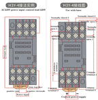 1set H3Y-4 Power On Time Delay Relay  Timer DPDT 14Pins  H3Y-4 1-60sec/ 3 Minute-60Minute  220v 110V 24V 12V