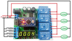 DC6.5-25V/5V 4CH Relay Control Board Opto Isolated NPN Input Digital Tube For Arduino Pro Mini Programmable Timer Module