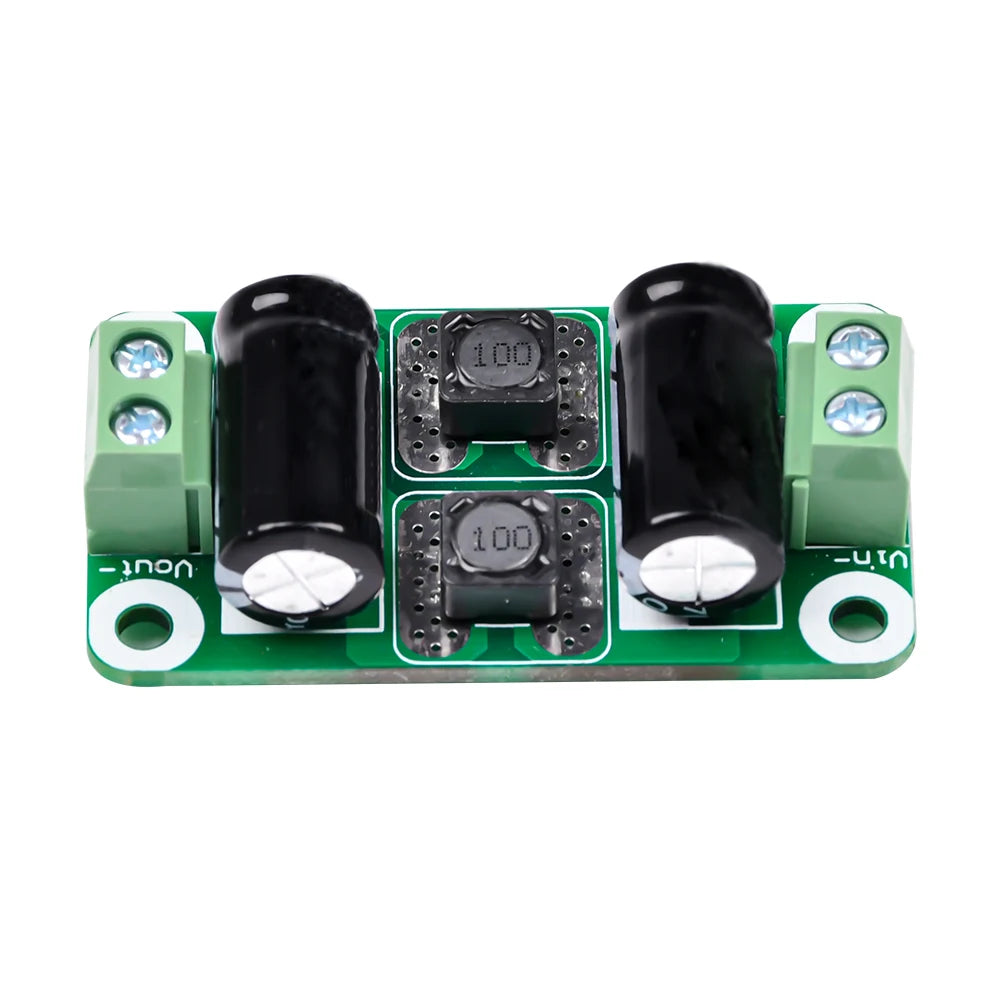 DC Power Filter Board 0-25V/0-50V 2A/3A/4A Class D Power Amplifier Module Interference Suppression Board EMI Suppression