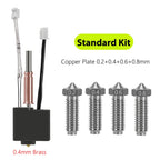 For Anycubic Kobra 3 Hotend Upgrade Standard Kobra 3 Combo Hotend Nozzle Thermistor For Anycubic Kobra K3 Spare Parts Accesories