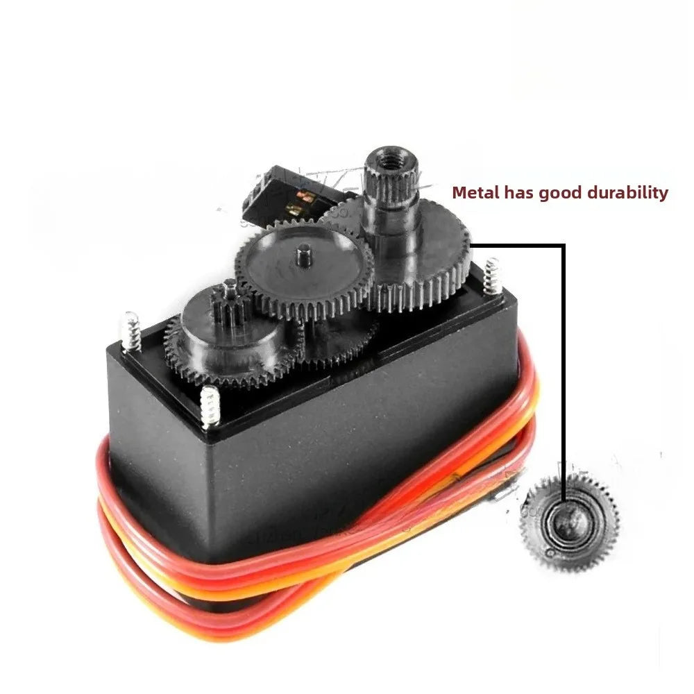MG995/MG996R/MG946R Metal Standard Servo 180 Degree Digital Robot 20KG with Standard Receiver Connector All Metal Gear for Drone