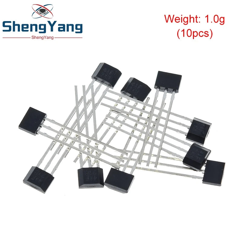 TZT 10/30pcs 41F SS41F  Bipolar Hall Element Sensor Motor Electric Car Motor Hall Sensor