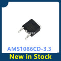 10PCS AMS1086CD-3.3 TO-252 Step-down Power Supply IC, Linear LDO Regulator Chip