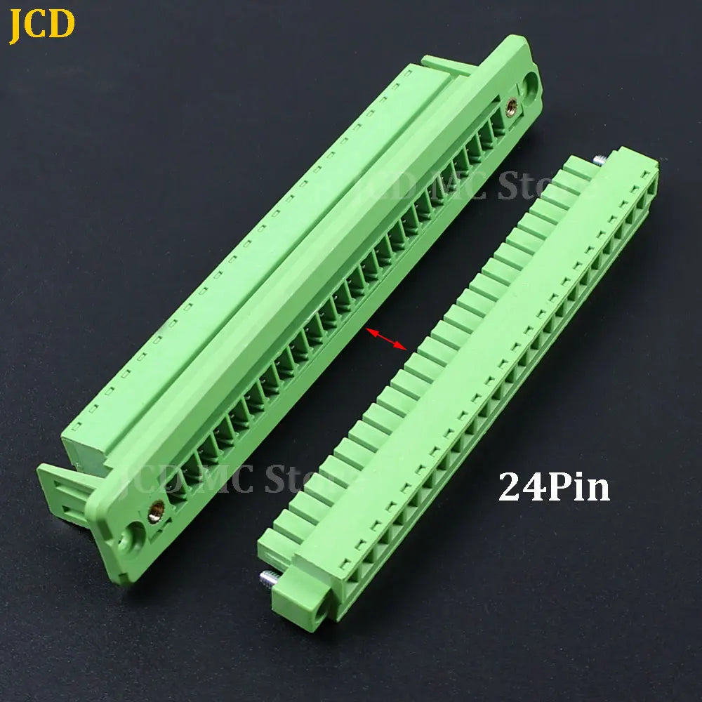 1/3/5 Set WF2EDG Pitch 3.81mm 2P/3P/4P/5P/6P/8P/9P/10P/12P/16P/24P Pluggable Terminal Block Connector 15EDGWC 3.81mm Pitch